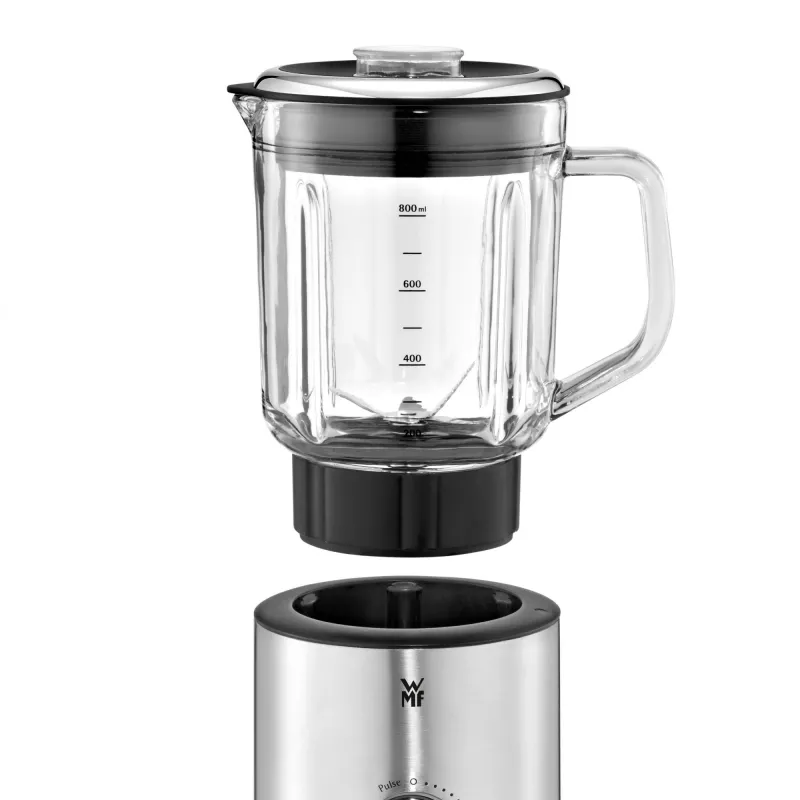 WMF KITCHENminis 0416490011 0.8 L galda blenderis 400 W melns, nerūsējošais tērauds, caurspīdīgs