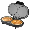 Unold Pancake-Maker American, 2 pankūkas, melns, nerūsējošais tērauds, 13,5 cm, alumīnijs, rotējoša vadība, 0,75 m