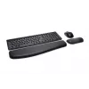 Kensington Pro Fit Wireless Desktop - Vācija, pilna izmēra (100%), bezvadu, RF Wireless, QWERTZ, melns, pele komplektā