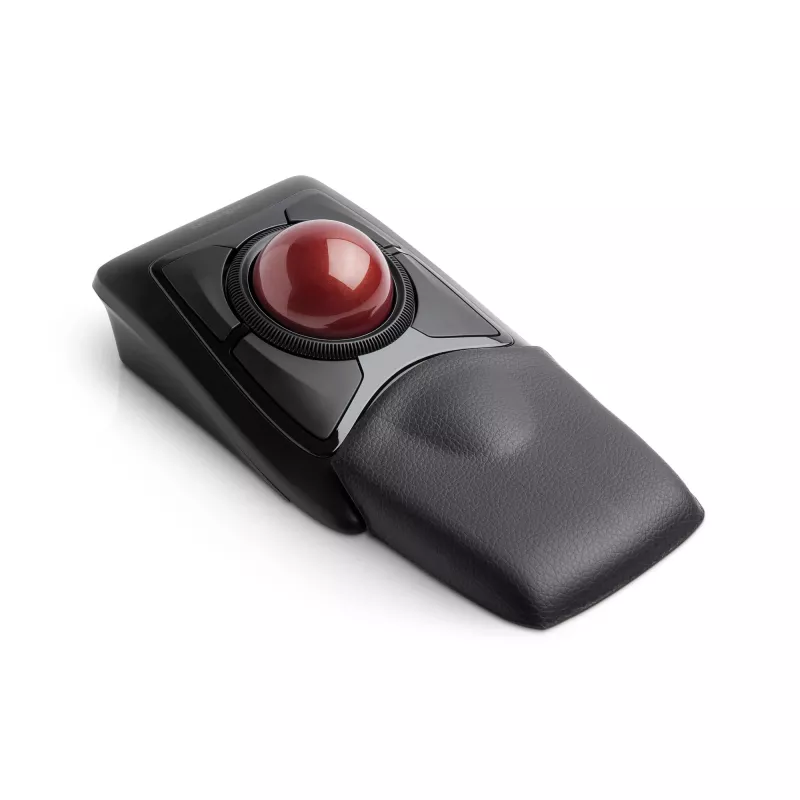 Kensington Expert pele bezvadu trackball, piemērota abām rokām, optiskais, RF bezvadu + Bluetooth, 400 DPI, melna