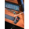 Kensington Expert pele bezvadu trackball, piemērota abām rokām, optiskais, RF bezvadu + Bluetooth, 400 DPI, melna