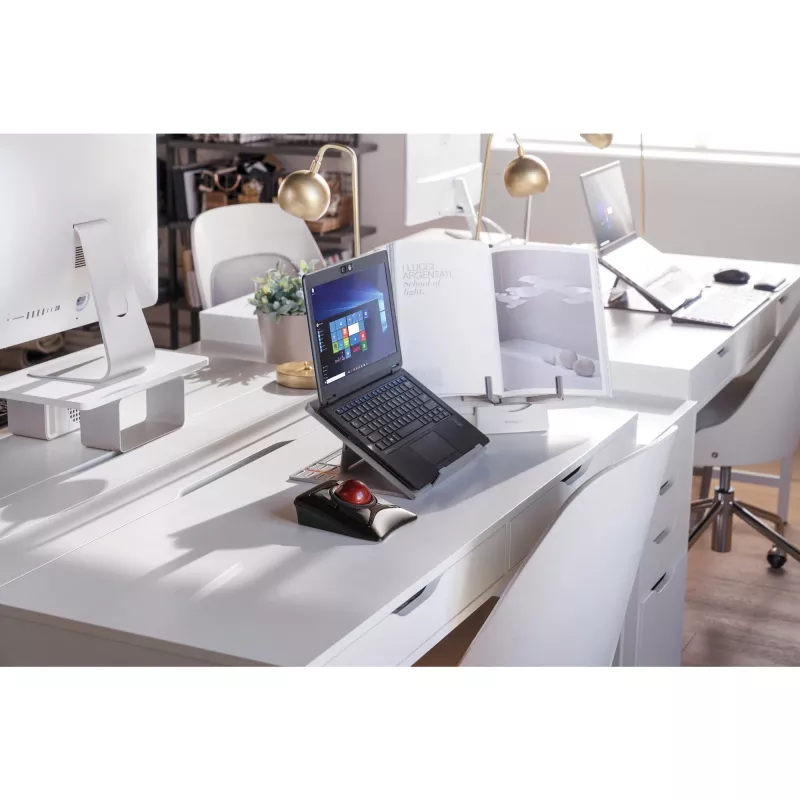 Kensington Expert pele bezvadu trackball, piemērota abām rokām, optiskais, RF bezvadu + Bluetooth, 400 DPI, melna