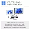 Kensington SD5760T Thunderbolt 4 Dual 4K dokstacija ar 96 W jaudas piegādi