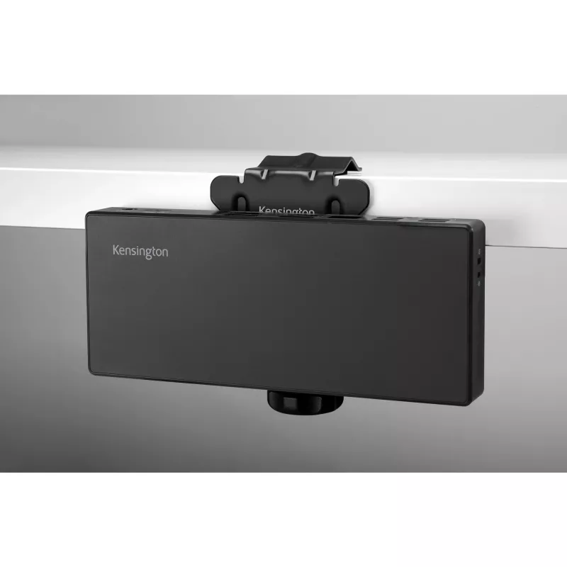 Kensington SD4781P EQ USB-C & USB-A Dual 4K dokstacija, vadu, USB 3.2 Gen 2 (3.1 Gen 2) Type-C, 100 W, 3,5 mm, 10,100,1000 Mbit/s, melna