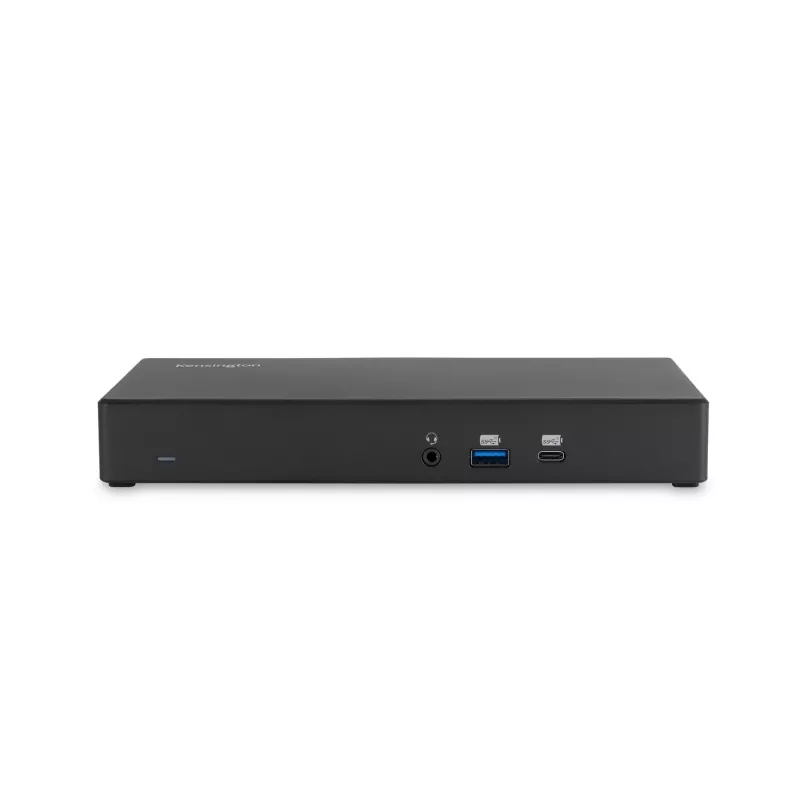Kensington SD4781P EQ USB-C & USB-A Dual 4K dokstacija, vadu, USB 3.2 Gen 2 (3.1 Gen 2) Type-C, 100 W, 3,5 mm, 10,100,1000 Mbit/s, melna