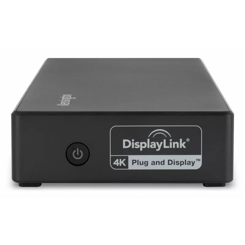 Kensington SD4781P EQ USB-C & USB-A Dual 4K dokstacija, vadu, USB 3.2 Gen 2 (3.1 Gen 2) Type-C, 100 W, 3,5 mm, 10,100,1000 Mbit/s, melna