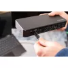 Kensington SD4781P EQ USB-C & USB-A Dual 4K dokstacija, vadu, USB 3.2 Gen 2 (3.1 Gen 2) Type-C, 100 W, 3,5 mm, 10,100,1000 Mbit/s, melna