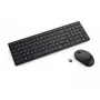 Klaviatūra ar peli DELL KM555 Universāla RF bezvadu + Bluetooth QWERTZ vācu valodā Melna