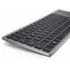 DELL KB740 tastatūra birojam RF bezvadu Bluetooth QWERTZ vācu pelēka melna