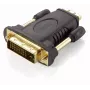 Equip DVI-D Dual Link uz HDMI adapteris, DVI (24+1), HDMI A, melns