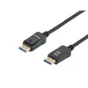 Equip DisplayPort 2.1 kabelis, 3,0 m, 16K/60Hz, 40 Gbps