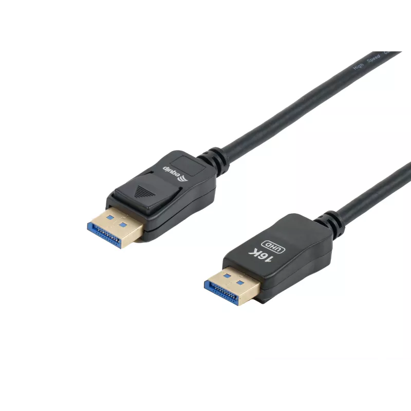 Equip DisplayPort 2.1 kabelis, 3,0 m, 16K/60Hz, 40 Gbps