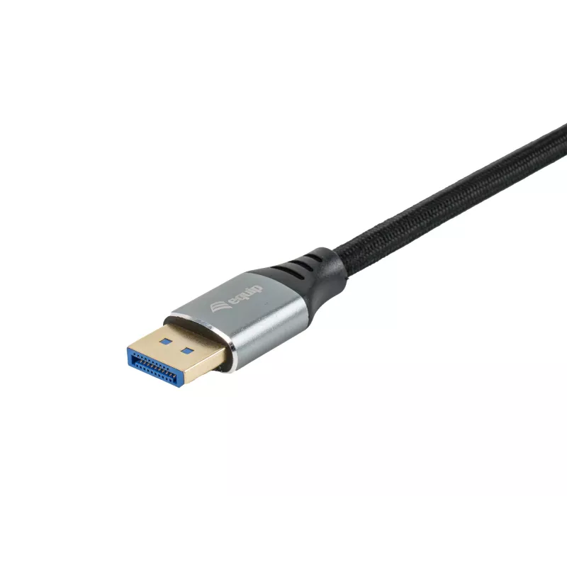 Equip DisplayPort 2.1 Premium kabelis, 2,0 m, 16K/60Hz, 54 Gbps