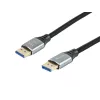 Equip DisplayPort 2.1 Premium kabelis, 3.0m, 16K/60Hz, 54Gbps