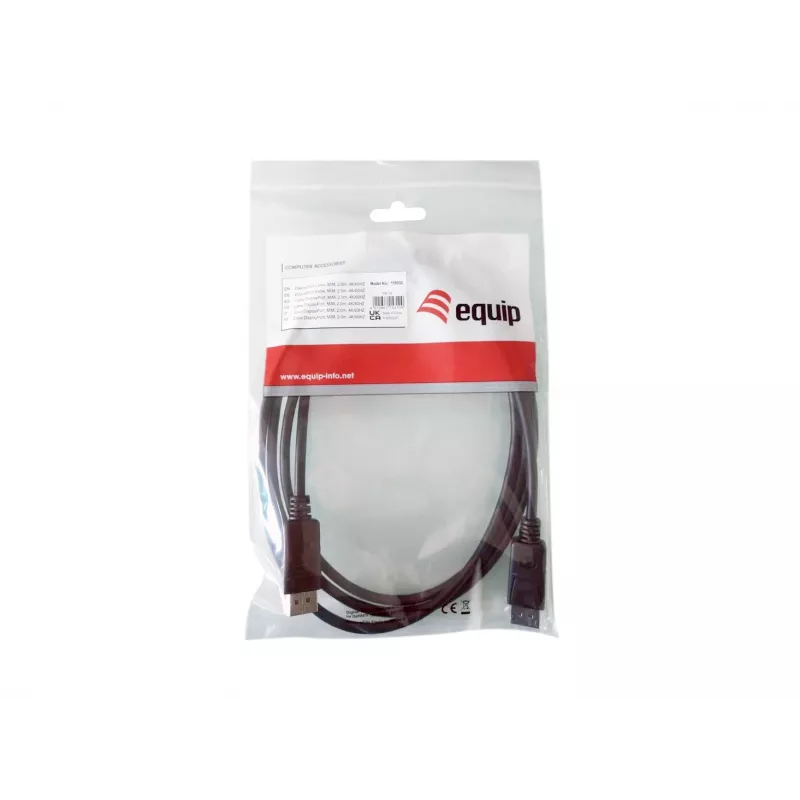 Equip DisplayPort kabelis, 2 m