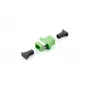Equip SC APC savienotājs, vienmodas simplekss, SC/APC, zaļš, vienmodas, 34,7 mm, 9,4 mm, 33 mm