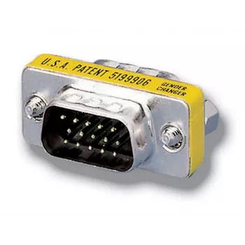 Equip HD15 VGA dzimuma pārveidotāja savienotājs, vīrišķais–vīrišķais