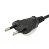 Equip 112161 Melns 3 m Power plug type C C7 coupler