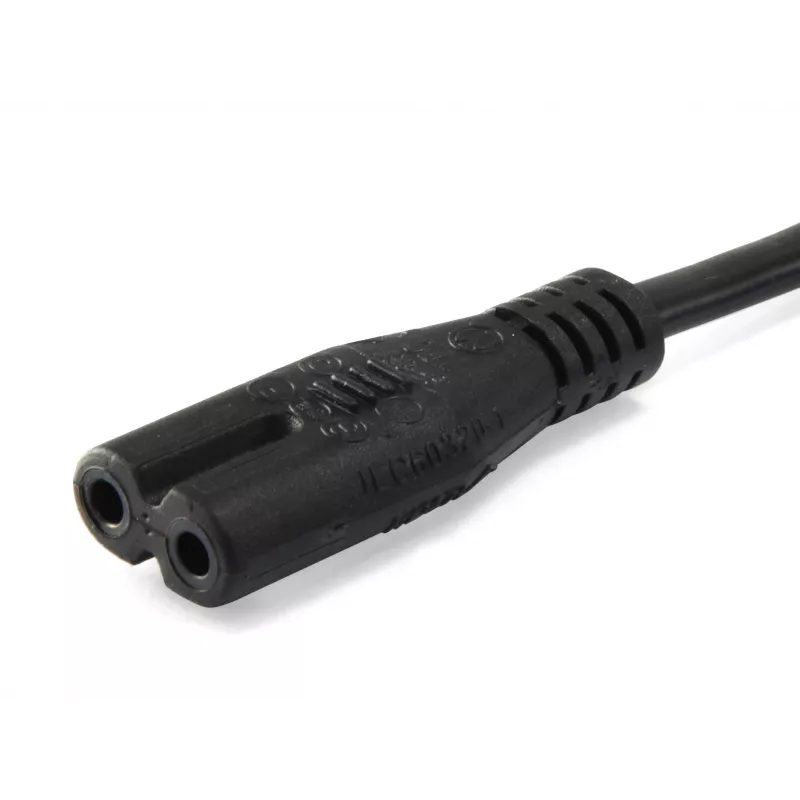 Equip 112161 Melns 3 m Power plug type C C7 coupler