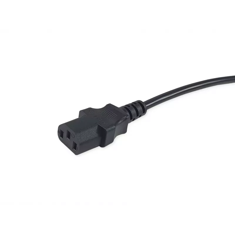 Equip UK strāvas vads, C13 uz BS1363, 5,0m, 10A drošinātājs, IEC C13, BS 1363, H05VVH2-F, 250 V, 10 A
