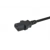 Equip 112110 strāvas kabelis melns 1,8 m CEE7/7 IEC C13