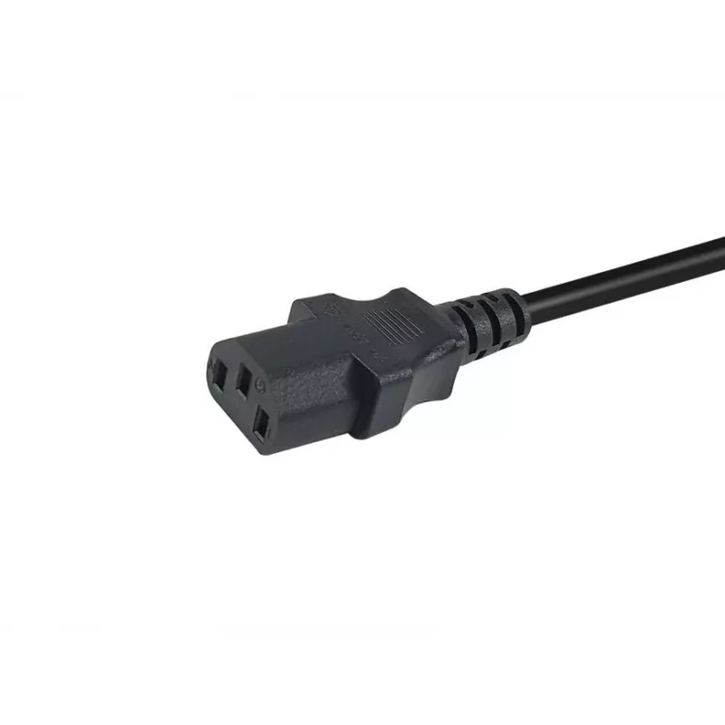 Equip 112110 strāvas kabelis melns 1,8 m CEE7/7 IEC C13