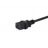 Equip 112131 strāvas kabelis melns 3 m IEC C20 IEC C19