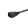 Equip 112140 strāvas kabelis melns 1,8 m IEC C20 IEC C13