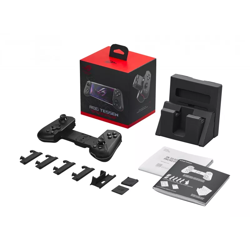 ASUS ROG Tessen melns, pelēks USB 3.2 Gen 1 (3.1 Gen 1) Spēļu kontrolieris Analogs / digitāls Android