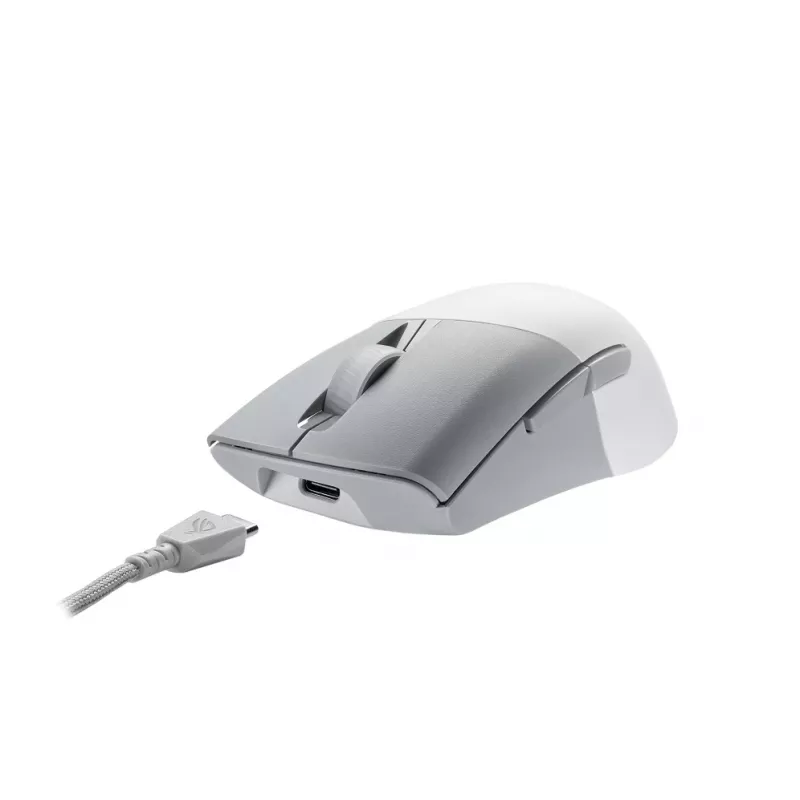 ASUS ROG Keris Wireless AimPoint pele Spēļu Labās rokas RF Wireless + Bluetooth + USB Type-C Optiskais 36000 DPI