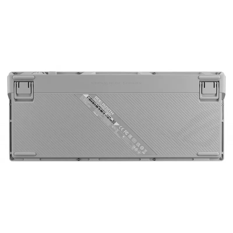 ASUS ROG Azoth White tastatūra Gaming USB + RF bezvadu + Bluetooth QWERTZ Vācu