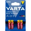 VARTA akumulators Longlife Max Power Micro AAA LR03 1x4