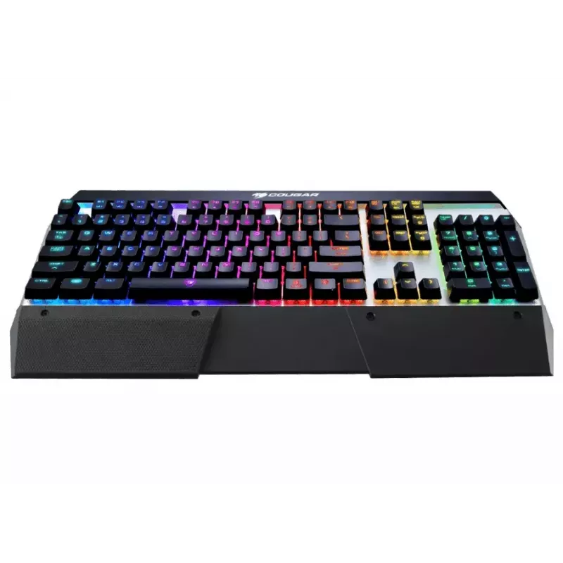 COUGAR CGR-WM1MB-ATR tastatūra Spēļu USB QWERTY Angļu Alumīnijs, Melna