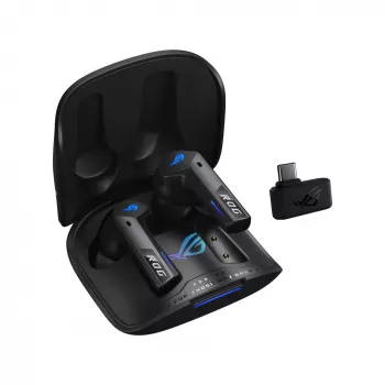 ASUS ROG Cetra True Wireless Speednova austiņas True Wireless Stereo (TWS) Ievietojamās Spēļu Bluetooth melnas