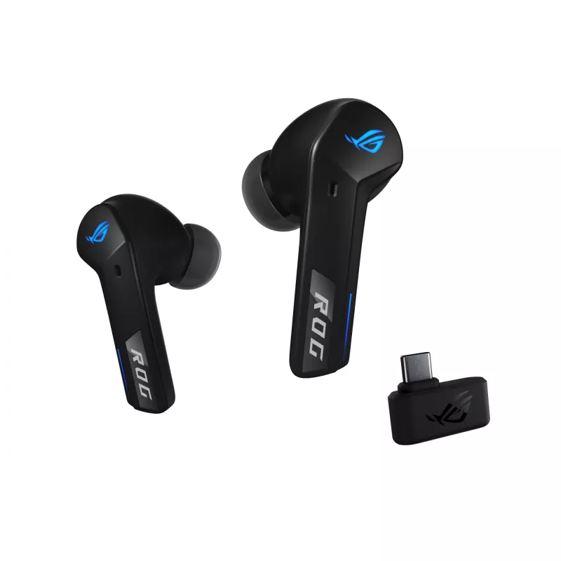 ASUS ROG Cetra True Wireless Speednova austiņas True Wireless Stereo (TWS) Ievietojamās Spēļu Bluetooth melnas