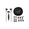 ASUS ROG CETRA II austiņas, vadu, ievietojamas, spēļu, USB Type-C, melnas