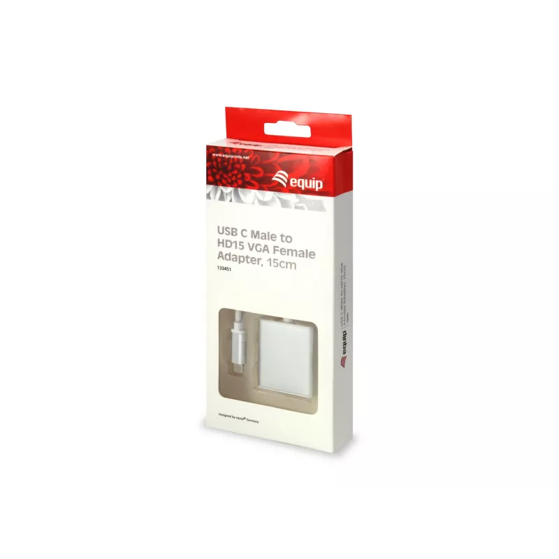 USB Type C uz HD15 VGA adapteris Equip 133451