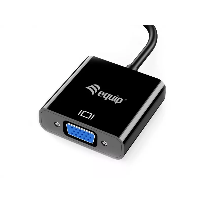 Equip USB 3.0 uz VGA adapteris, 3.2 Gen 1 (3.1 Gen 1), USB Type-A, VGA (D-Sub) izeja, 1920 x 1080 pikseļi