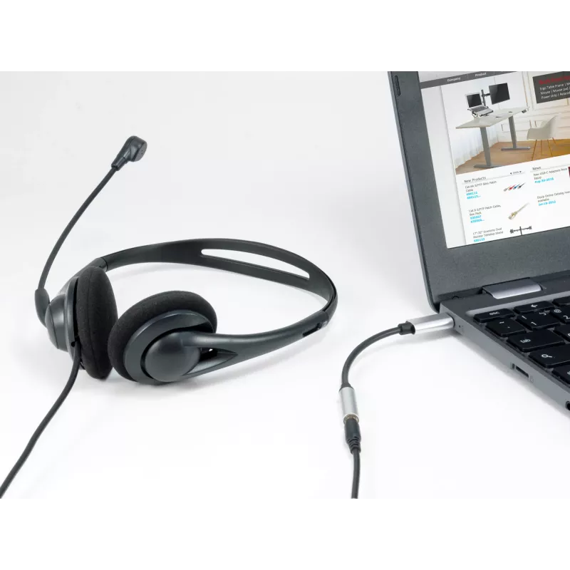 Equip USB-C uz 3,5 mm audio DAC adapteris