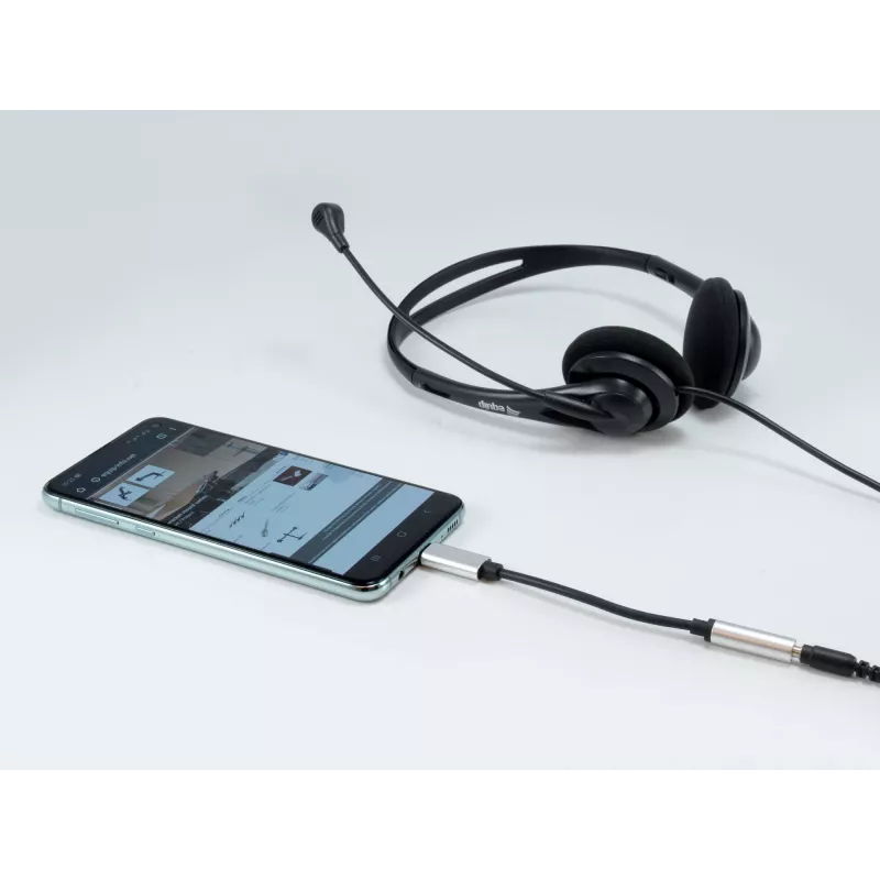 Equip USB-C uz 3,5 mm audio DAC adapteris