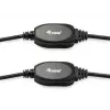 Equip 133348 USB kabelis USB 3.2 Gen 1 (3.1 Gen 1) 15 m USB A melns