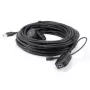 Equip 133348 USB kabelis USB 3.2 Gen 1 (3.1 Gen 1) 15 m USB A melns