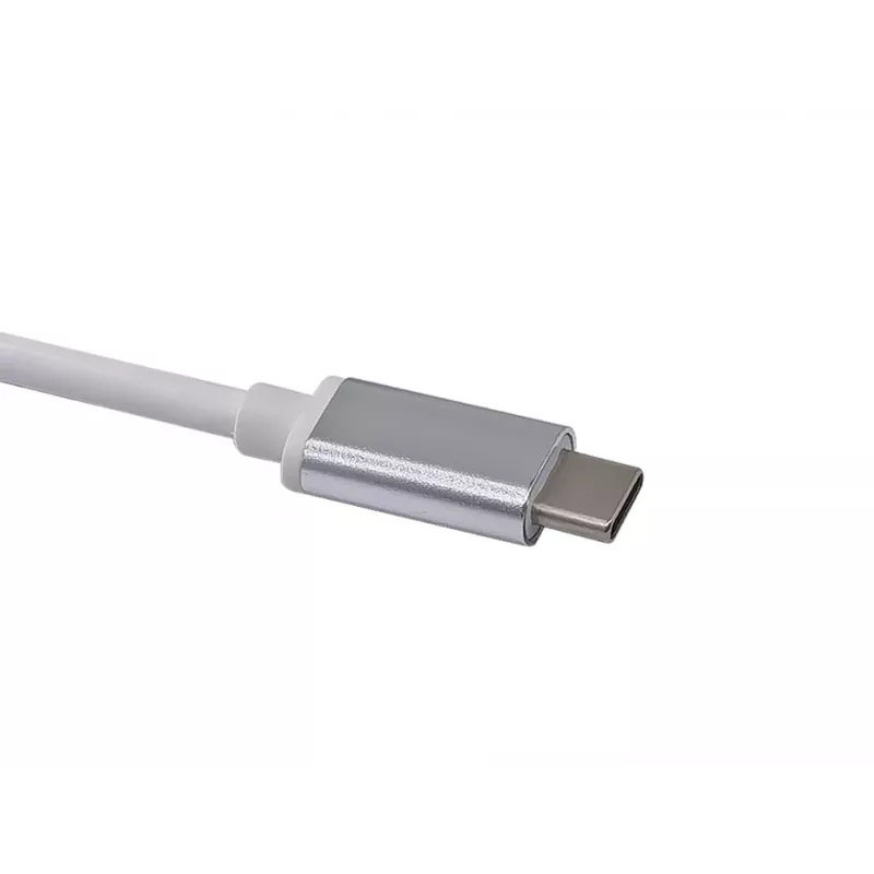 Equip USB-C uz 3 portu USB 3.0 centrmezgls ar Gigabit adapteri, USB 3.2 Gen 1 (3.1 Gen 1) Type-C, Sudraba, USB 3.2 Gen 1 (3.1 Gen 1) Type-A, WLAN, Alumīnijs, 22 mm, 15 mm