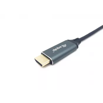 Equip USB-C uz HDMI kabelis, M/M, 1,0 m, 4K/60Hz
