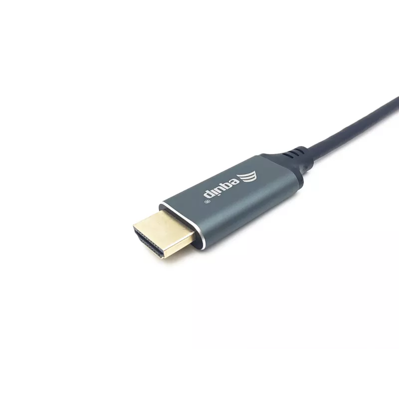 Equip USB-C uz HDMI kabelis, M/M, 1,0 m, 4K/60Hz