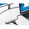 Equip USB-C uz HDMI/DisplayPort/VGA/USB adapteris, USB Type-C, HDMI izeja, DisplayPort izeja, VGA (D-Sub) izeja, 3840 x 2160 pikseļi