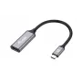 Equip USB-C–HDMI 2.0 adapteris, 4K/60Hz, 0,15 m, USB Type-C, HDMI, vīrišķais, sievišķais, taisns