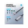 Equip USB-C–HDMI 2.0 adapteris, 4K/60Hz, 0,15 m, USB Type-C, HDMI, vīrišķais, sievišķais, taisns