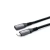 Equip USB 3.2 Gen 2 C uz C pagarinātāja kabelis, V/S, 0.5 m, 4K/60Hz, 10Gbps