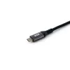 Equip USB 2.0 C–C 90° leņķa kabelis, V/V, 3,0 m, 100 W ar Emark mikroshēmu